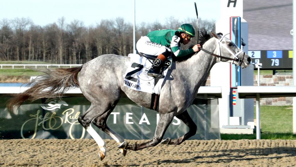 Fulleffort is Enough to Win Turfway Park's Jeff Ruby Steaks